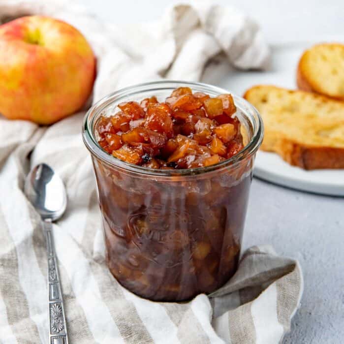 Caramel apple compote SM