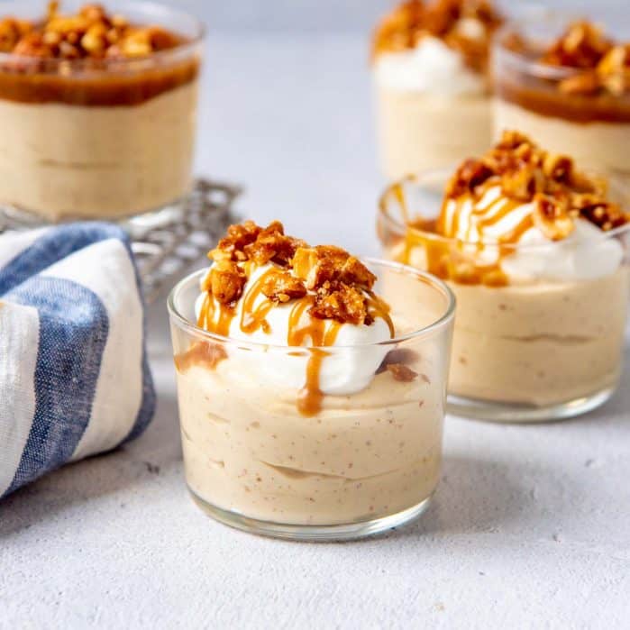 Butterscotch mousse Social Media