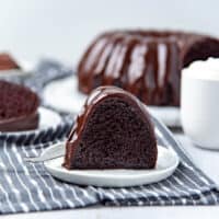 Chocolate bundt cake SM.