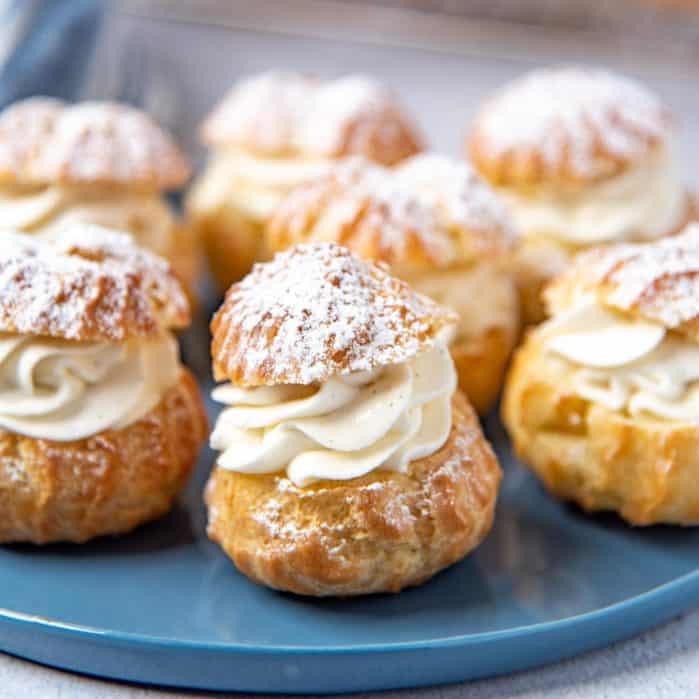 Cream puffs social media