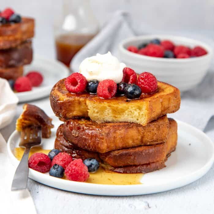French toast social media