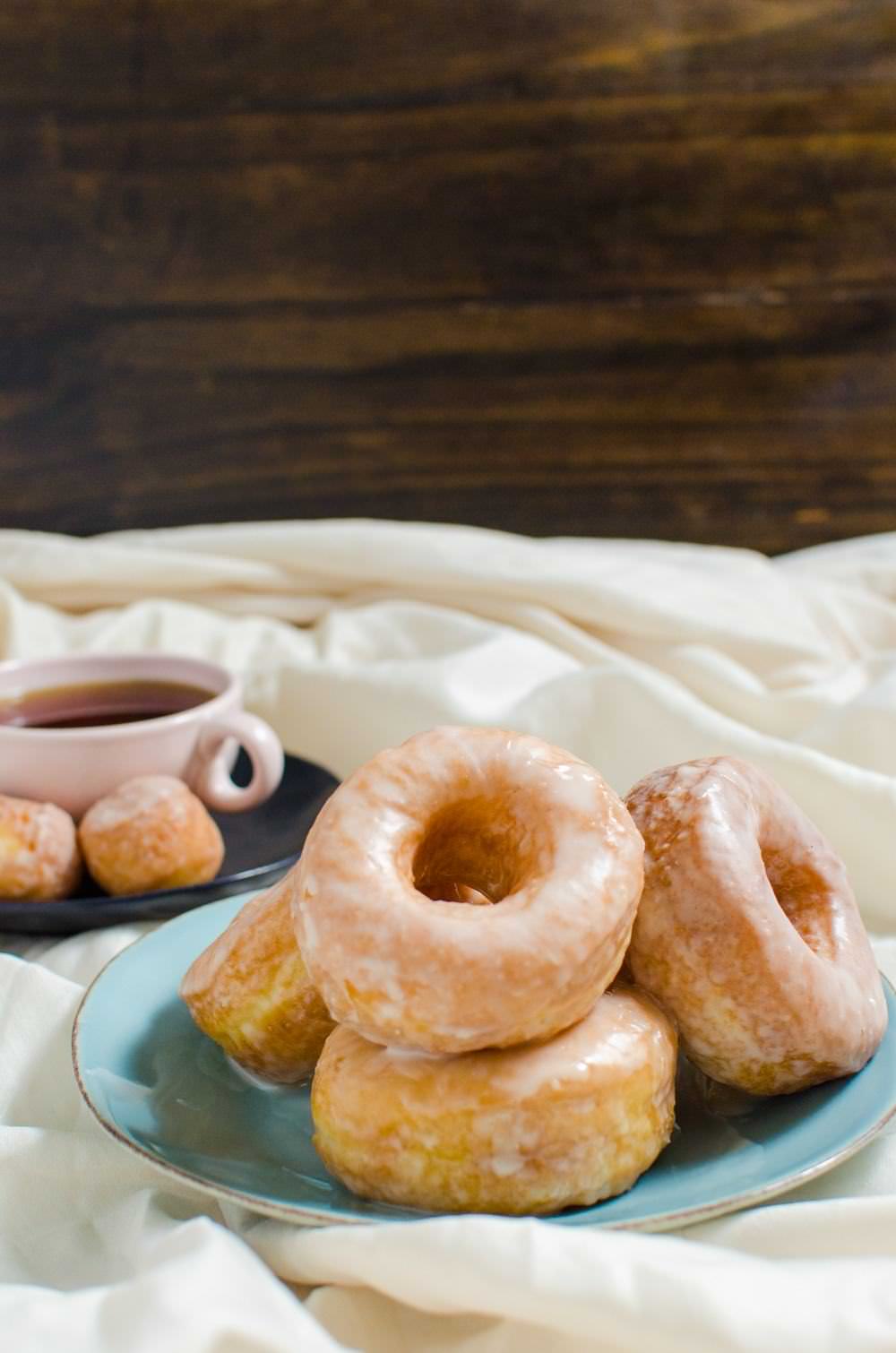 Perfect Glazed Doughnuts - The guide to Perfect Doughnuts with a vanilla glaze with a complete troubleshooting guide. Now you can have perfect doughnuts every single time