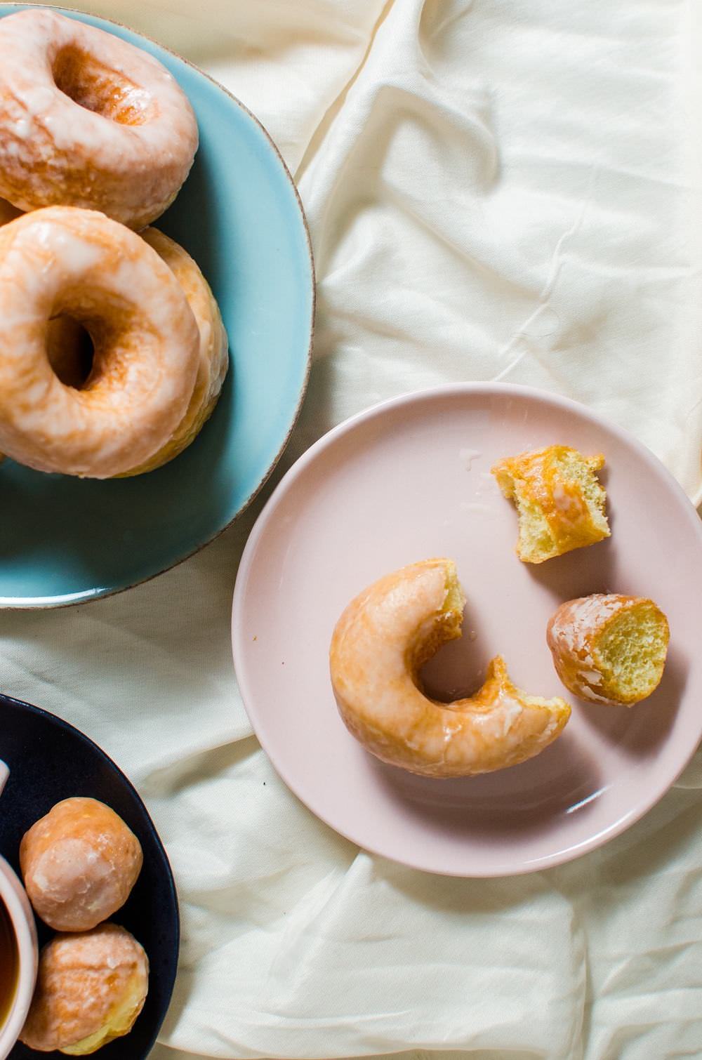 Perfect Glazed Doughnuts - The guide to Perfect Doughnuts with a vanilla glaze with a complete troubleshooting guide. Now you can have perfect doughnuts every single time