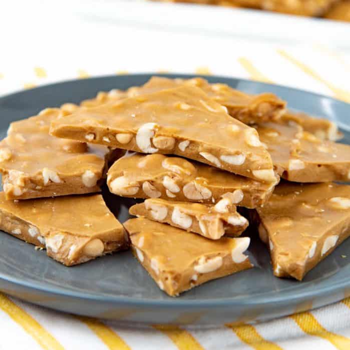 Peanut brittle social media
