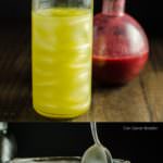 How to make Shimmery Liqueur - Give your cocktails a magical makeover with this homemade Shimmery Liqueur! You can get the luster effect in your cocktails just like Viniq!
