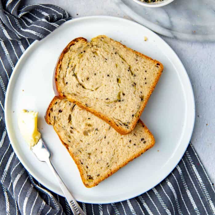 Sesame milk bread SM