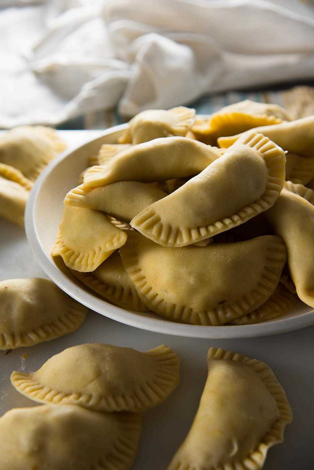 Sri Lankan Fish Patties - Once they all have been made, you can freeze these Sri Lankan patties for later too.